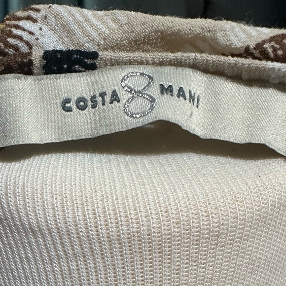 COSTA MANI KJOLE HANNA DRESS – STRIPE VISCOSE XL - Picture 7 of 8